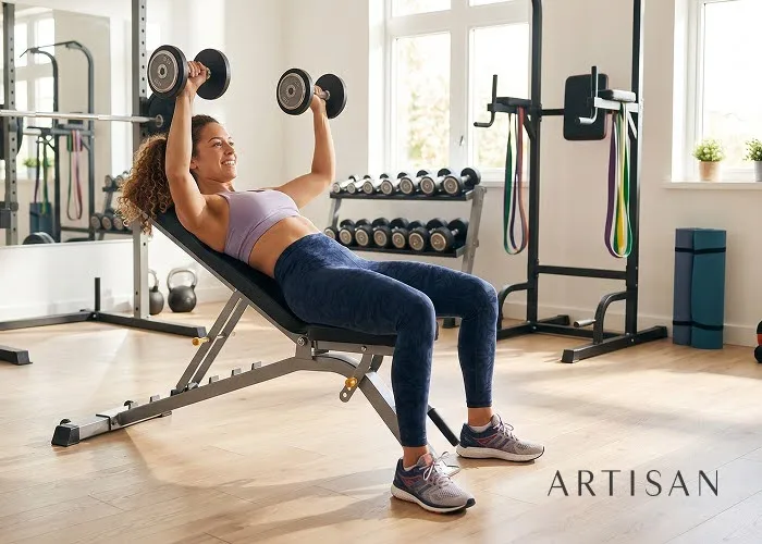 Which exercises can help lift and firm the chest area?